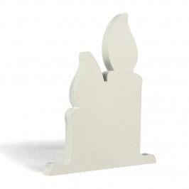 Candela Natalizia con Natività