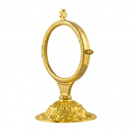 Ostensorio Ottone Dorato