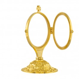 Ostensorio Ottone Dorato