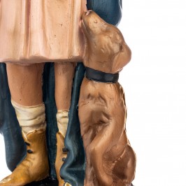 Zampognaro con Cane Presepe...