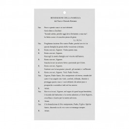 Benedizione della Famiglia