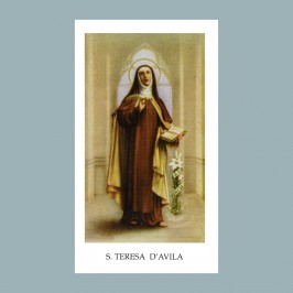 Santino Santa Teresa D'Avila