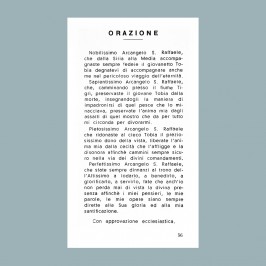 Santino San Raffaele Arcangelo