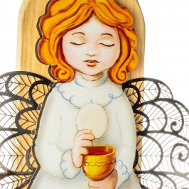 Magnete in Legno Prima...