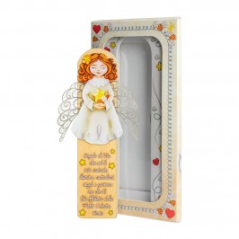 Magnete in Legno Angelo di Dio