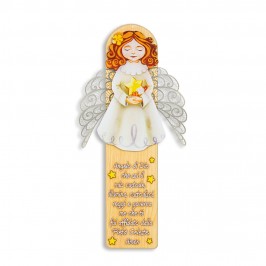 Magnete in Legno Angelo di Dio