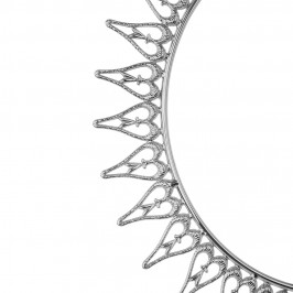 Raggiera Ottone Argentato