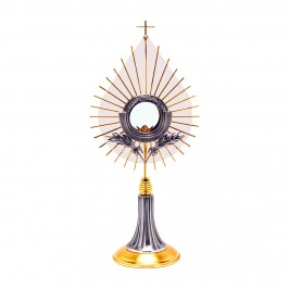 Ostensorio in Ottone Bicolore