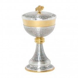 Pisside in Ottone Bicolore