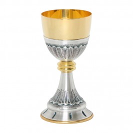 Calice in Metallo Decorato