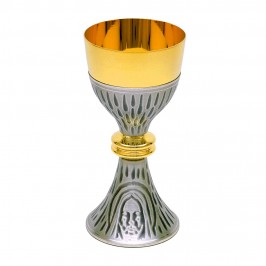 Calice in Ottone Con Volto...