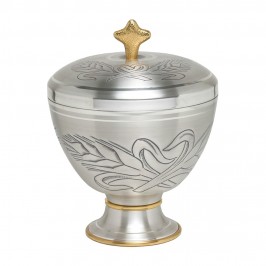 Pisside In Ottone Cesellata