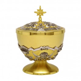 Pisside In Ottone con Angeli