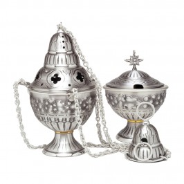 Turibolo e Navicella in Ottone