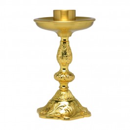 Candeliere in Metallo Dorato