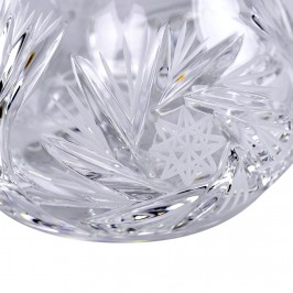 Brocca e Piatto in Cristallo