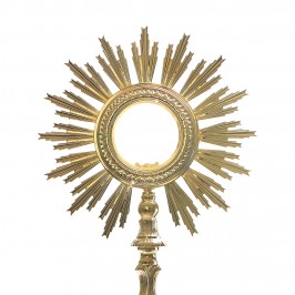 Ostensorio in stile 700