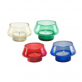 Portalumino in Vetro Colorato