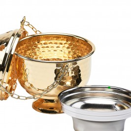 Turibolo in Ottone Dorato