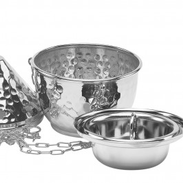 Turibolo in Ottone Argentato