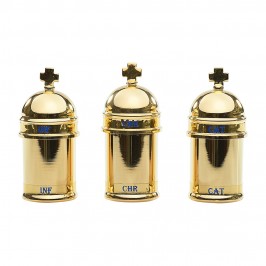 Astuccio con tre Vasetti...