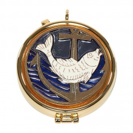 Teca Eucaristica in Metallo...