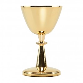 Calice in Ottone h 14 cm