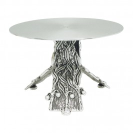 Tronetto in Ottone Argentato