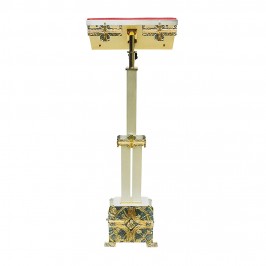 Leggio a Colonna in Ottone