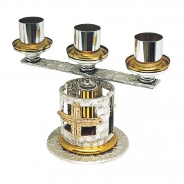 Candeliere in Ottone con 3...