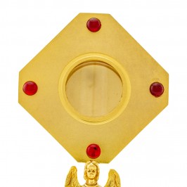 Reliquiario con Pietre Rosse