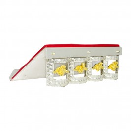 Leggio in Ottone Bicolore