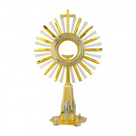 Ostensorio in Ottone h 60 cm