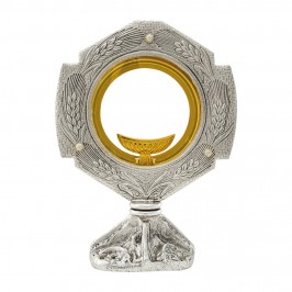 Ostensorio in Ottone h 20 cm