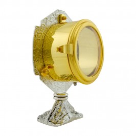 Ostensorio in Ottone h 20 cm