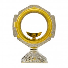 Ostensorio in Ottone h 20 cm