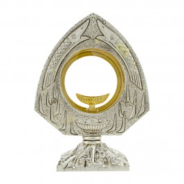 Ostensorio Ottone h 21 cm