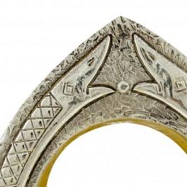 Ostensorio Ottone h 21 cm