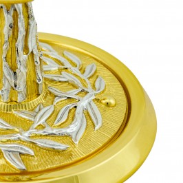Ostensorio in Ottone Bicolore