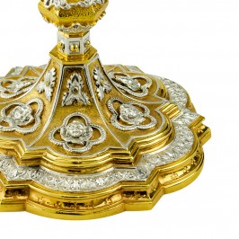 Ostensorio con Pietre Rosse