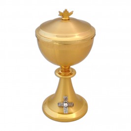 Pisside con Croce Argentata