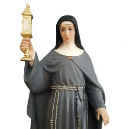 Statua Santa Chiara h 130 cm