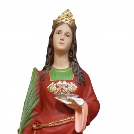 Statua Santa Lucia h 110 cm