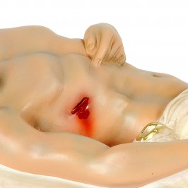 Statua Gesù Morto in Gesso