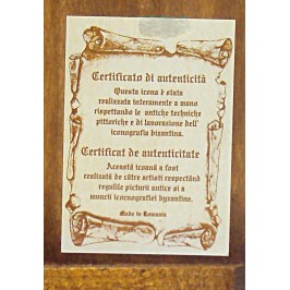 ICONA SACRA FAMIGLIA 10X14