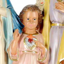 Statua Sacra Famiglia in Gesso