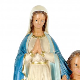 Statua Sacra Famiglia in Gesso