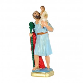 Statua San Cristoforo in Gesso