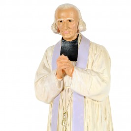 Statua San Curato d'Ars in...
