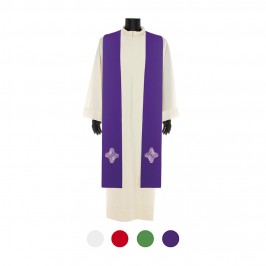 Stola con Croce Ricamata